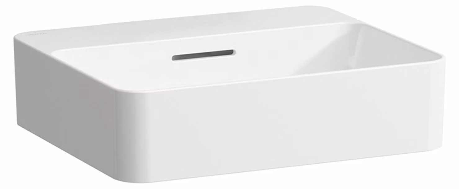 LAUFEN VAL vasque, sans trou pour robinet, avec trop-plein, 450x380mm, H8122807571091, H8122807571091