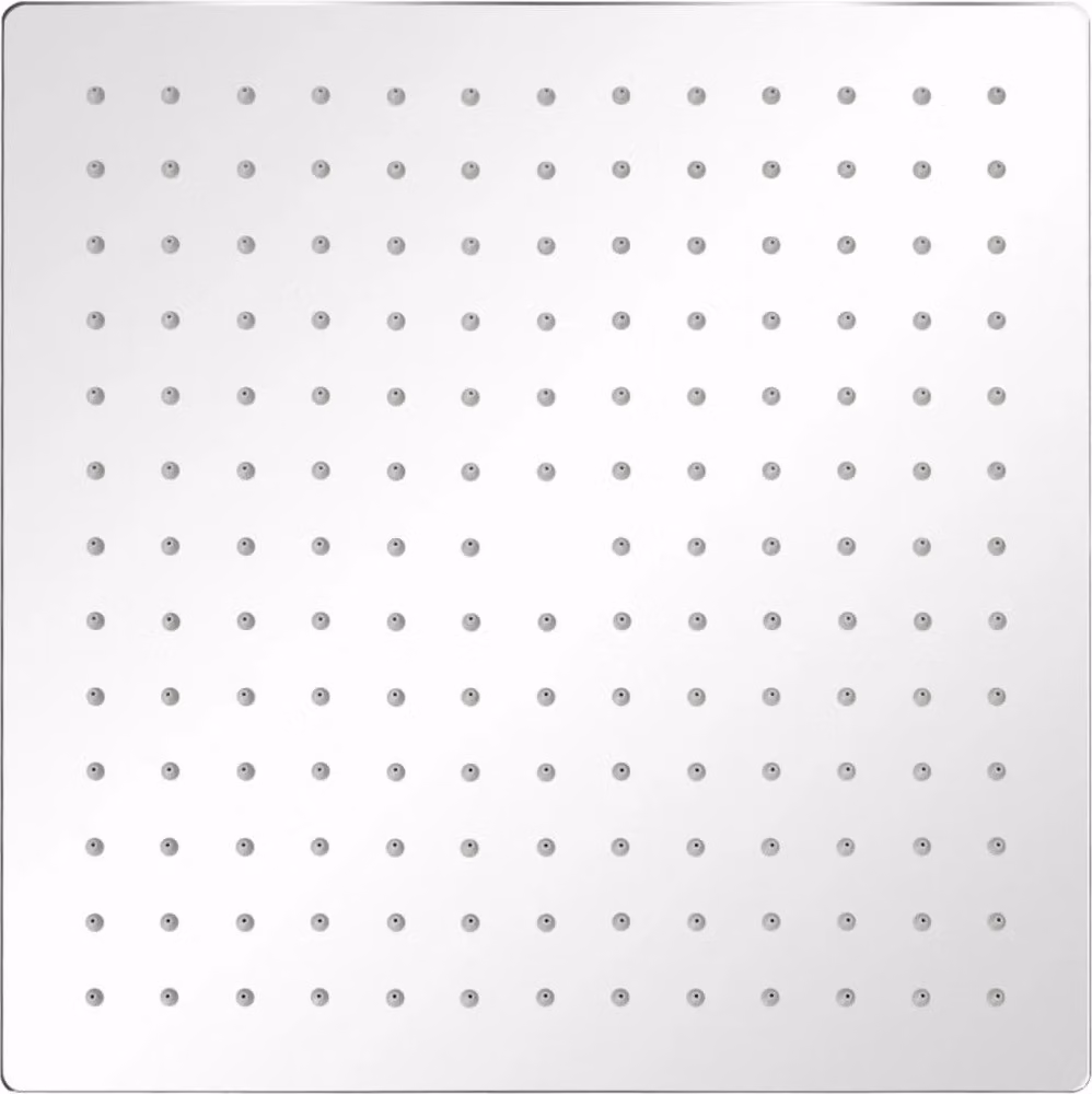 Testa Doccia a Pioggia in Acciaio Inossidabile 30x30cm Quadrata
