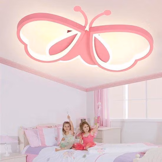 Lampada a soffitto LED dimmerabile per camerette da bambine - Lampada da notte in acrilico