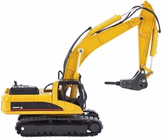 Veicolo Giocattolo da Costruzione in Metallo Giallo con Motore per lo Sviluppo Cognitivo