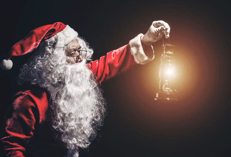 Copriradiatore magnetico decorazione natalizia Babbo Natale 60x100