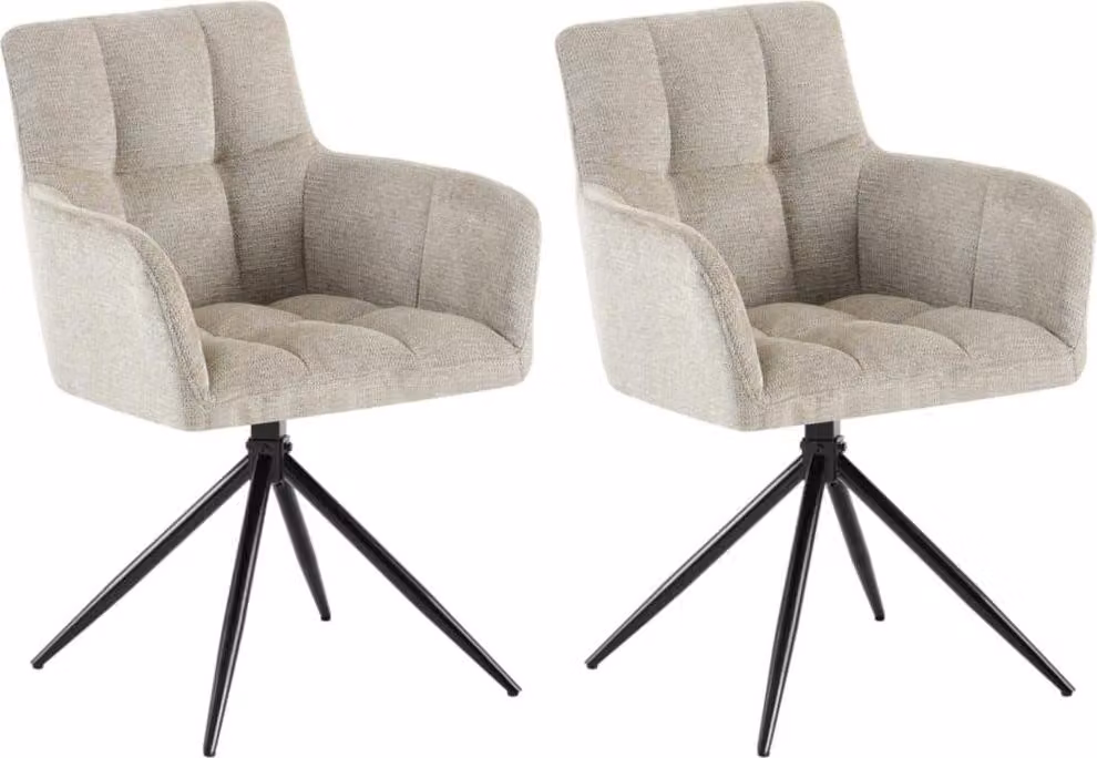 set di 2 sedie da pranzo - Sedie da cucina - Elevato comfort e durata nel tempo