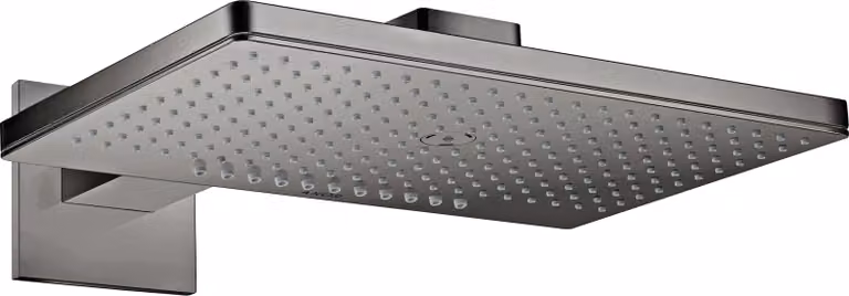 hansgrohe AXOR ShowerSolutions pomme de douche 460/300 2 jets, bras de douche, rosette carrée, 35280330, 35280330