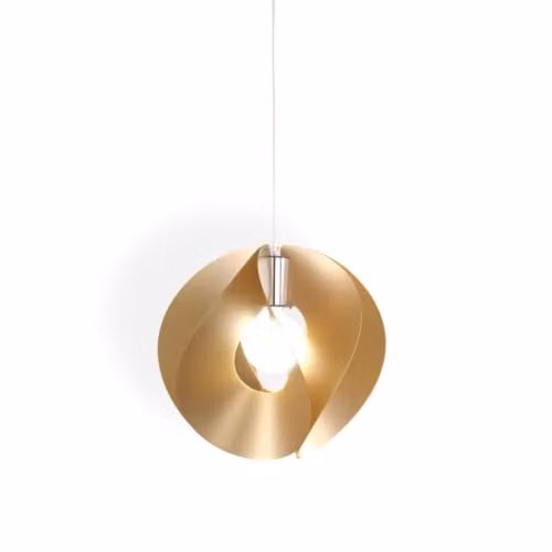 iperbriko Lampadario Atom Gold diametro 54x h50 cm