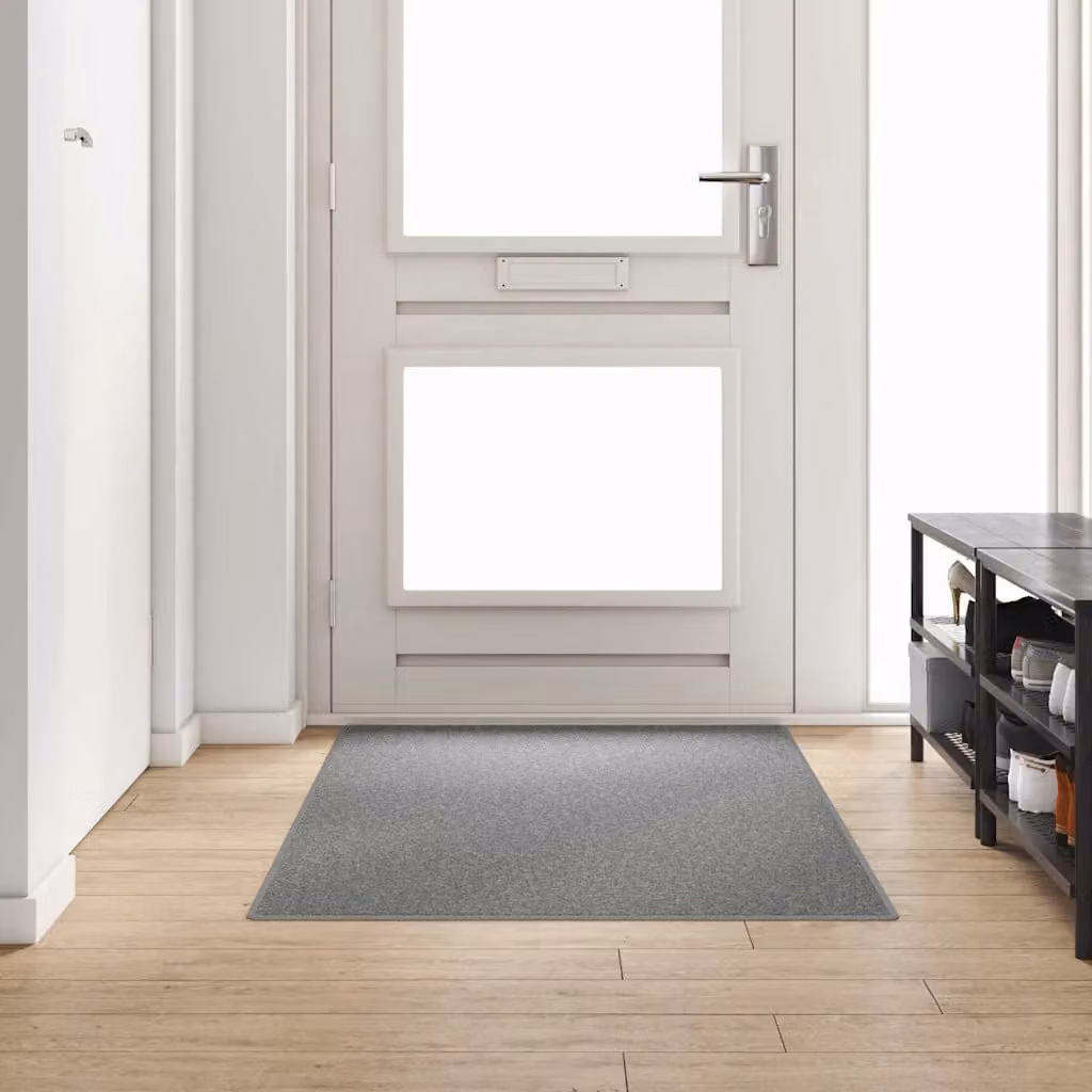 Runner in moquette vidaXL grigio chiaro, lavabile e antiscivolo, L 100 cm x P 200 cm