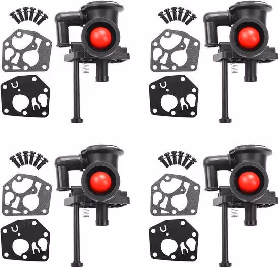 Set di quattro carburatori – Adatto ai motori Briggs & Stratton