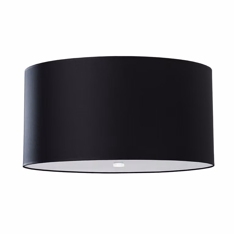Lampadario OTTO 50 nero 5xE27 15W tessuto/vetro/acciaio 30x50x50cm Sollux Lighting