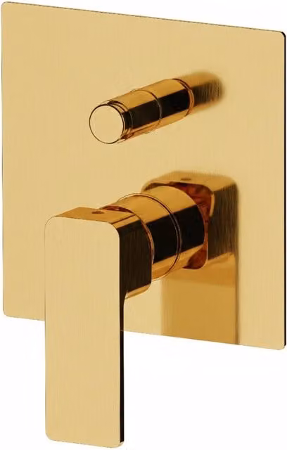 Rubinetto Miscelatore Monocomando Incasso Maria Oro Spazzolato