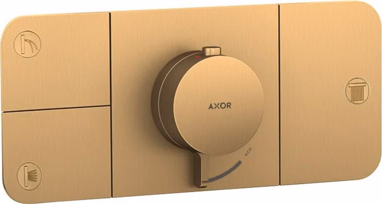 hansgrohe AXOR One Module thermostatique encastré pour 3 consommateurs, 45713950, 45713950