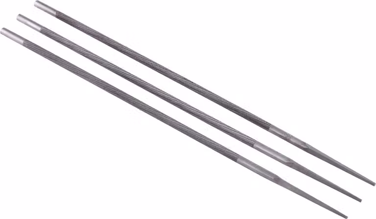 3Pcs/set cuscinetto rotondo in acciaio affilatura lime catena motosega affilatrice (4mm)