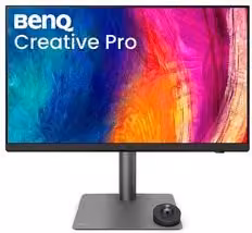 Monitor BenQ PD2732U Creative Pro da 27 pollici, risoluzione 4K UHD, pannello IPS, 60Hz, Grigio e Nero