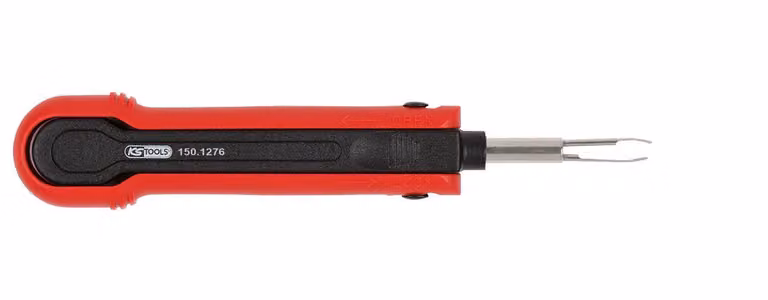 KS TOOLS Attrezzo di sblocco per terminali a lama 4,8 mm (AMP Tyco 4,8 asy) - 150.1276