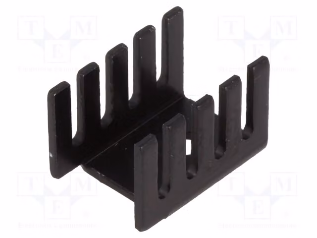2 radiatori: pressati a U, potenza: 13,21 mm, modello HS-S03, colore nero, lunghezza: 19,05 mm