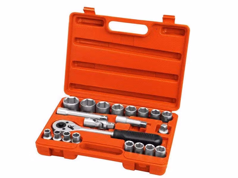 Set di chiavi a bussola Extol Premium (6523), set da 21 pezzi, 1/2", CrV