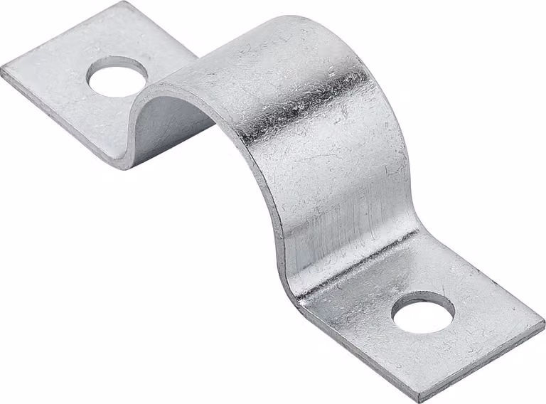 Morsetto per tubi VORMANN da avvitare su acciaio 19X15X16 mm, zincato