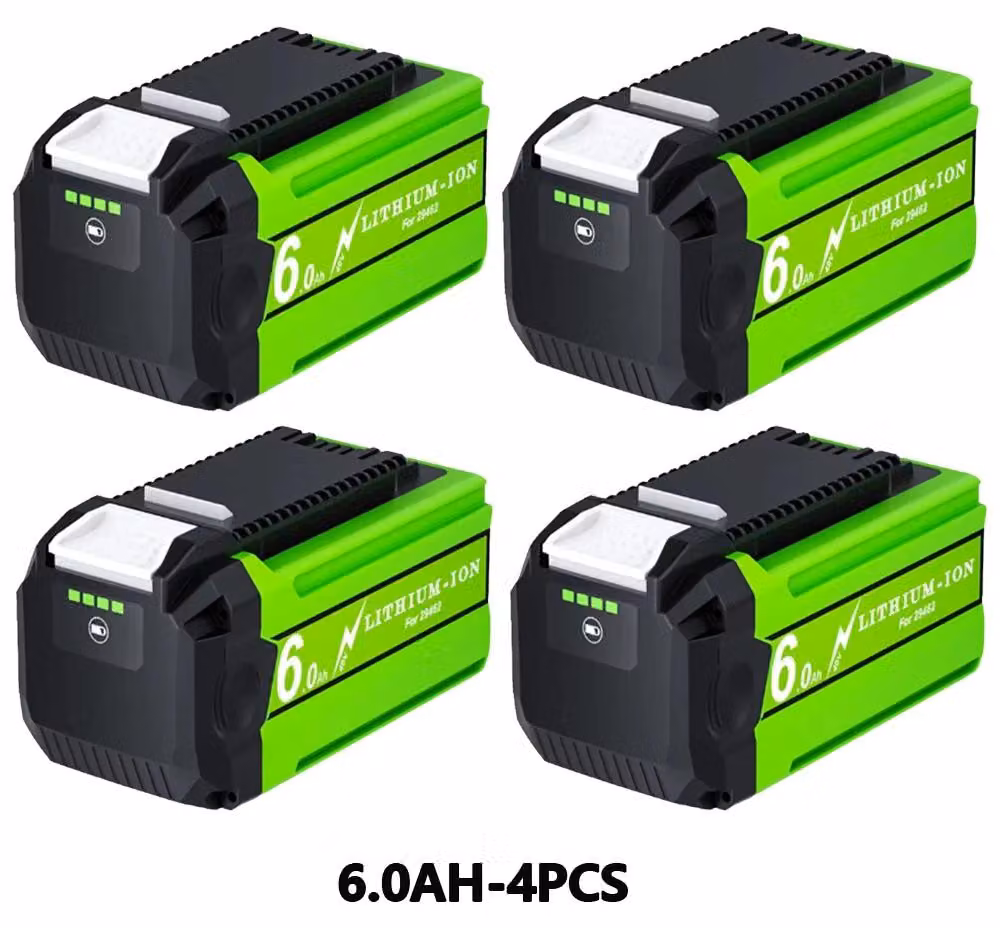 Batteria di ricambio - Modello 29462 - Batteria agli ioni di litio da 40 V - 6000 mAh - Per tagliaerba - Ricaricabile - Rosa