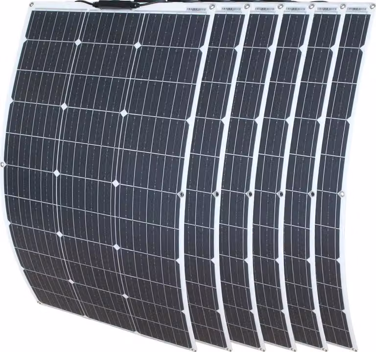Pannello solare flessibile, potenza 100W, cella monocristallina, pannello solare 600w-a