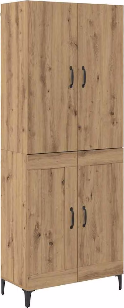 Credenza Rovere artigianale 69,5 x 34 x 180 cm