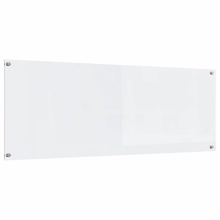 Schienale da cucina trasparente in vetro temperato vidaXL L: 110 cm, H: 40 cm