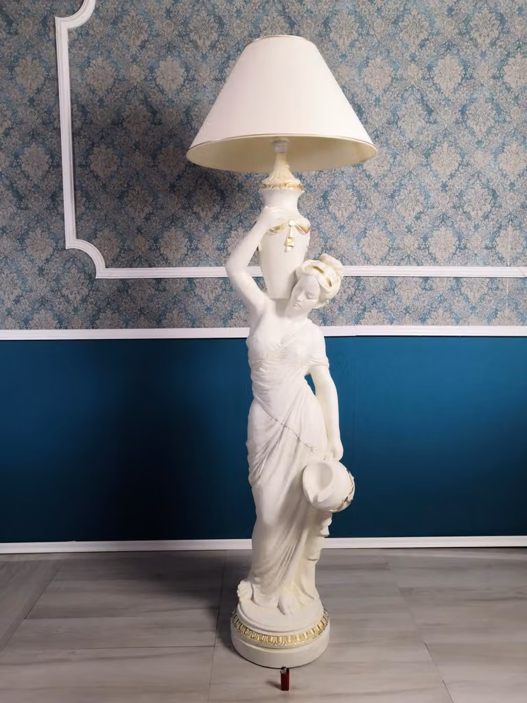 Wohnzimmer Stehlampe Leuchte Steh Leuchten XXL Design Lampe Figur Skulptur