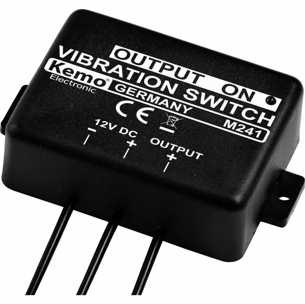 Interruttore a levetta da 12 V/DC, colore nero, 1 pezzo, tensione di funzionamento: 11-15 V, corrente massima: 1000 mA