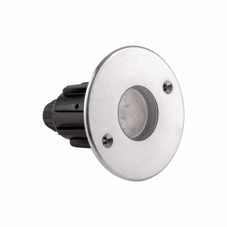 NIVISS Faretto da incasso a pavimento per esterni, faretto da terra a LED 5W 45° 230V 3000K IP67