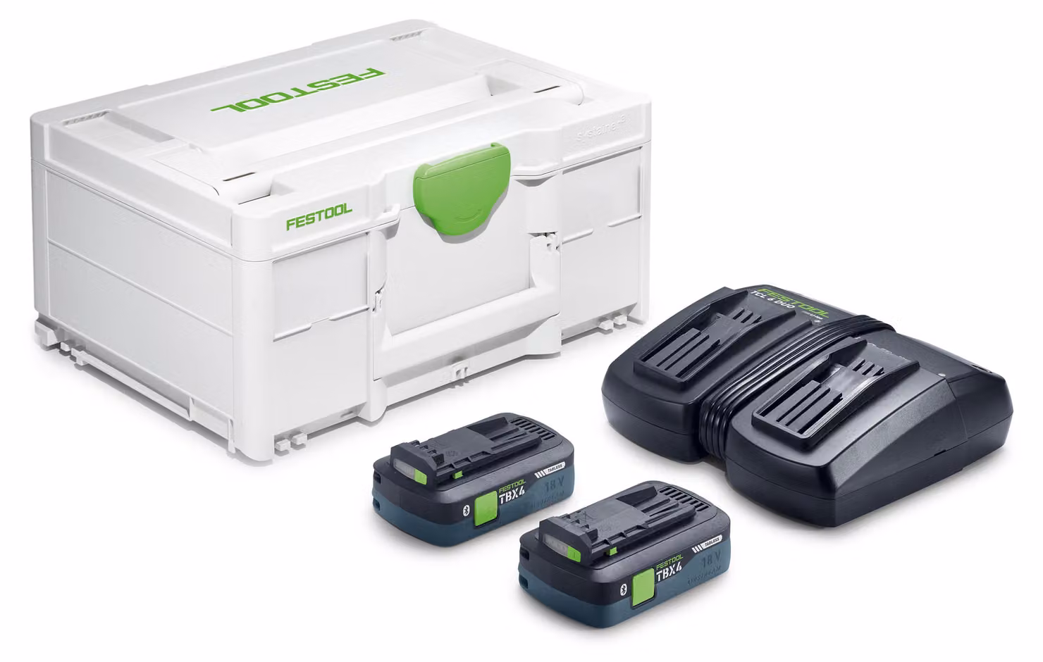 Festool Set energetico SYS 18V 2xTBX4/TCL6DUO | 578819