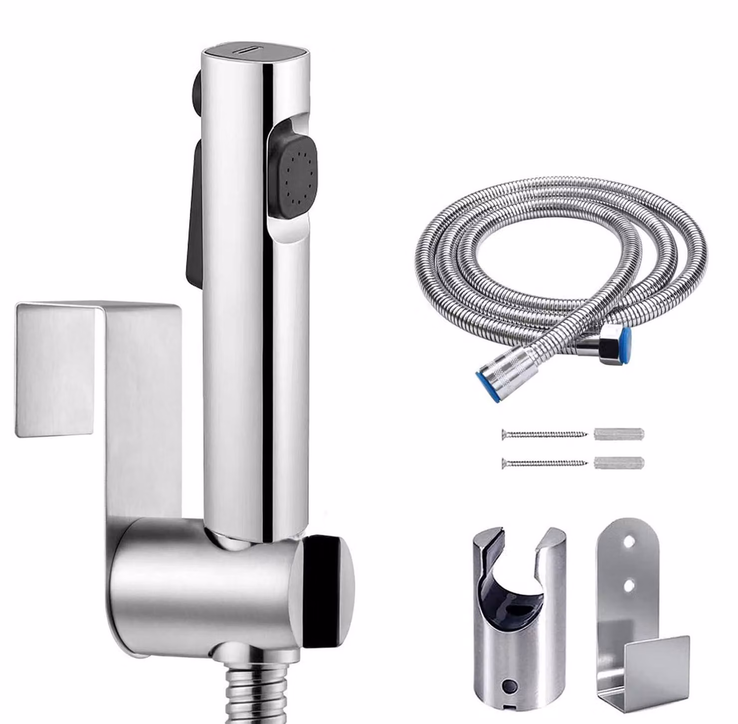 Kit per doccia bidet portatile con doppia modalità di getto - Resistente e facile da installare