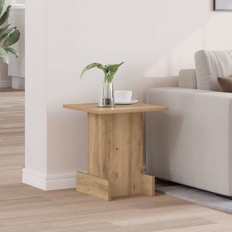 Tavolino moderno vidaXL in rovere marrone L/P/H: 35,5 x 35 x 40 cm