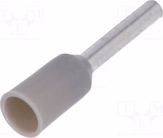 50 connettori a crimpare in rame, isolati. Sezione: 0,75mm2, diametro: 8mm. Codice prodotto: TUL-RI-00708. Tipo: connettore a crimpare per cavi