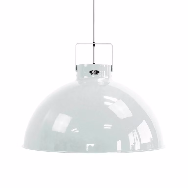 Jieldé Lampada a sospensione Dante D675, dimmerabile, Bianco / Opale, Soggiorno / Sala da pranzo, Alluminio, Industriale, Lampada a sospensione