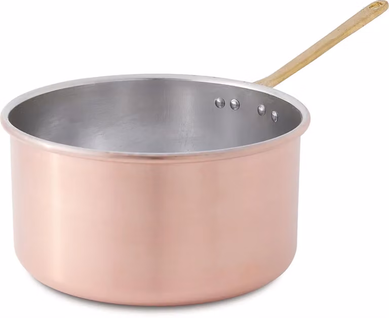 Casseruola alta in rame con un manico Traditional Line, diam. 20 cm