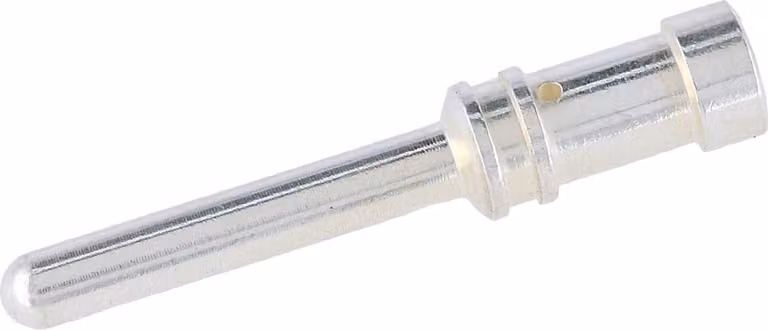 HARTING Contatto a crimpare E Perno di contatto (M) 3 mm² AWG12 argento, 1 pezzo Materiale lega di rame - 1 pezzo