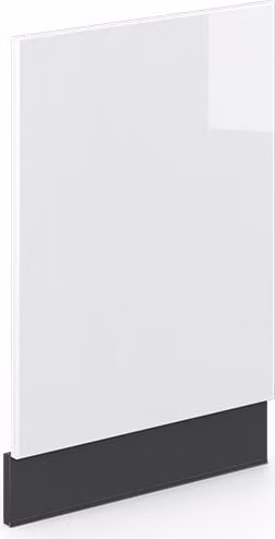 Pannello frontale Vicco Fame-Line Bianco lucido 45 cm senza piano di lavoro, Model 35139