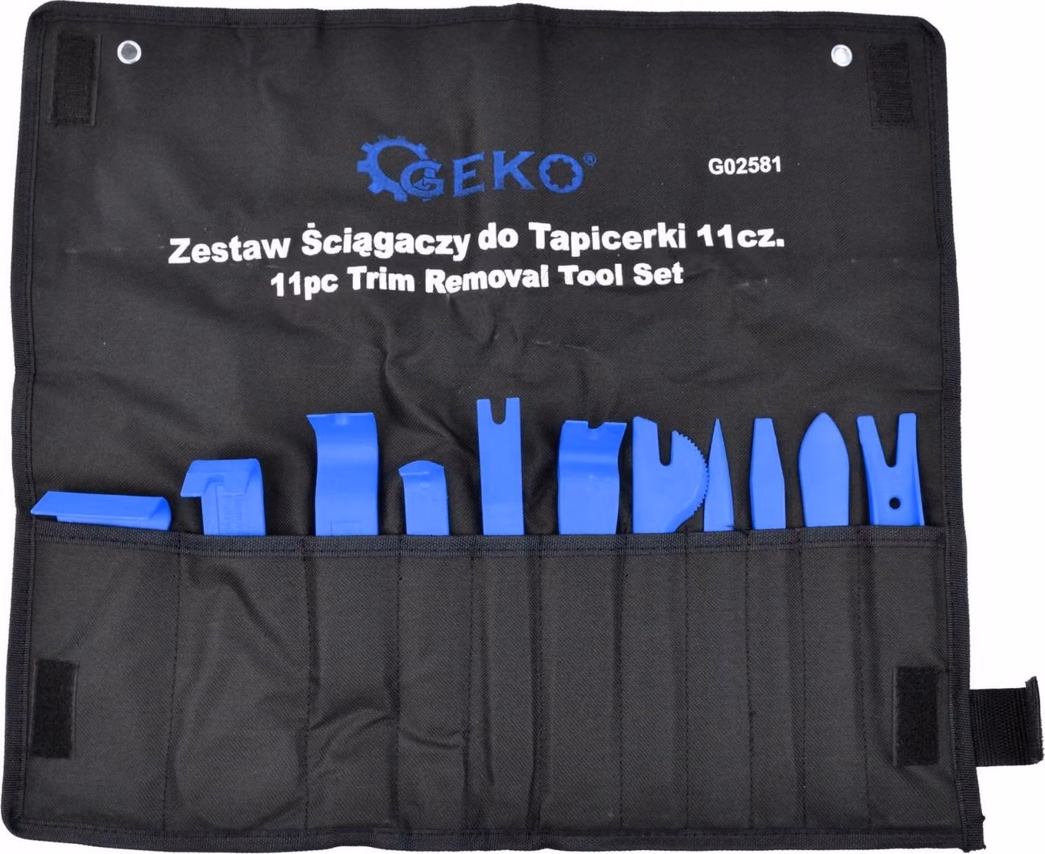 GEKO Set per la rimozione della tappezzeria 11 pezzi G02581