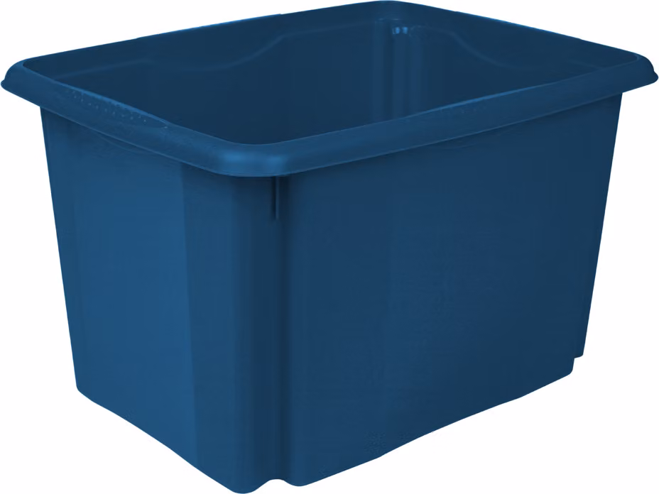 keeeper 1053667900000 keeeper box di stoccaggio "emil eco", 45 litri, eco-blu