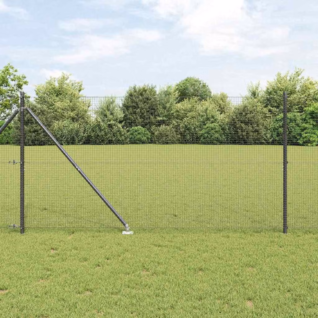 Maison Exclusive - Palo della recinzione Grigio 50 x 1,2 m (rete 19 x 19 mm)