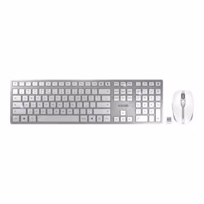 Cherry DW 9100 Slim Tastiera e Mouse Wireless Bluetooth RF Argento QWERTY US – 2