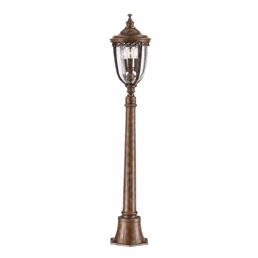 Lampada da terra 118 cm English Bridle 3xE14 bronzo britannico Feiss FE-EB4-M-BRB