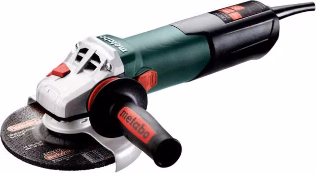 Smerigliatrice angolare Metabo W 13-150 QUICK verde da 1350 W con disco da 150 mm
