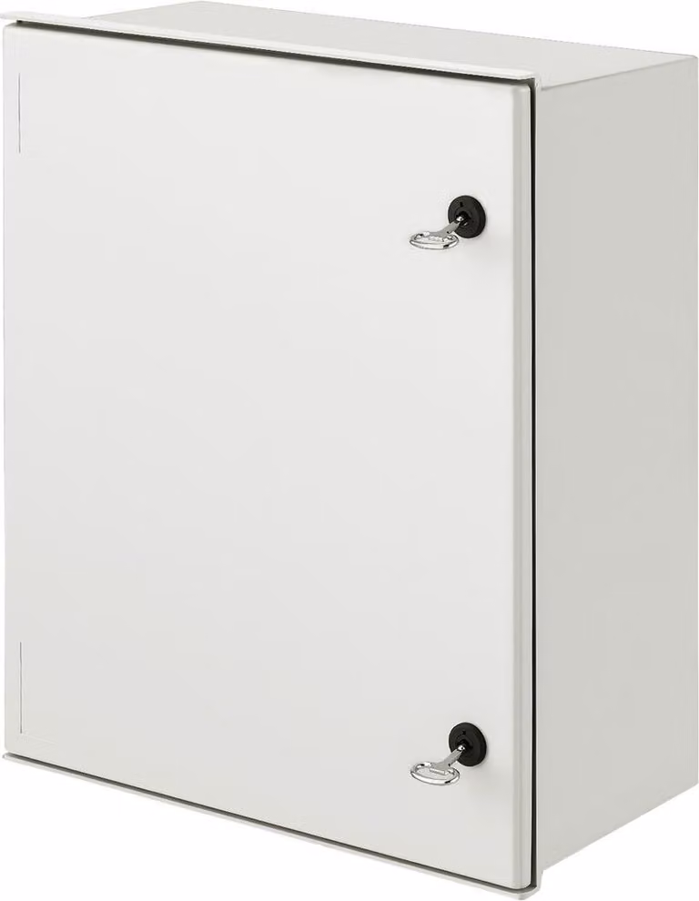 Custodia in acciaio NEMA, 24 x 20 x 9'' Scatola elettrica in fibra di vetro NEMA 4X, IP66 impermeabile e resistente alla polvere, scatola di derivazione elettrica per esterni/interni, con piastra di montaggio (60 x 50 x 23 cm)