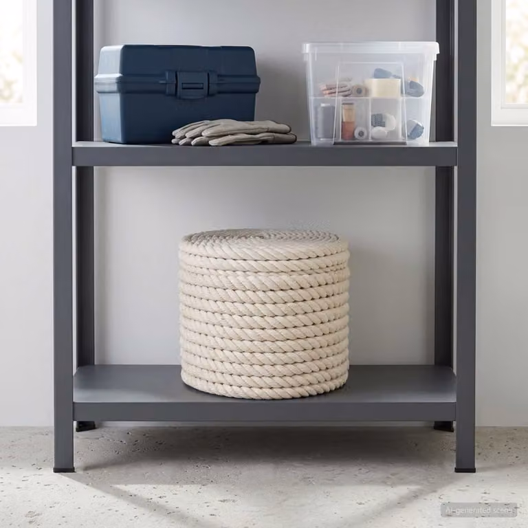 Corda di Juta vidaXL Bianco 16 mm in 100% Juta Naturale