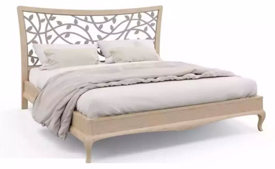 Bett Doppelbetten Modern Bettgestell Luxus Design Bettrahmen Holz