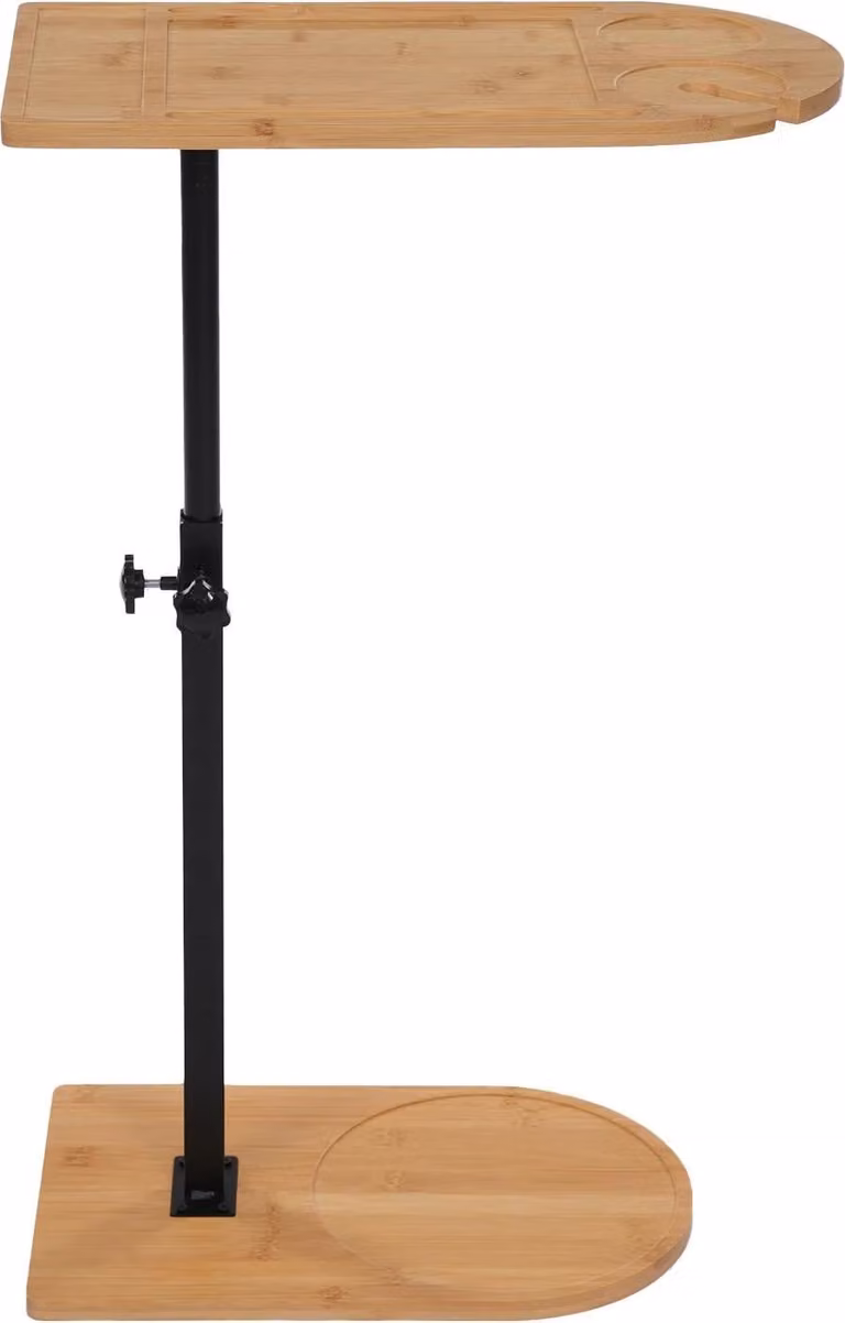 Tavolino - Tavolino da salotto - Bambù - Minimalista moderno - 40×22 cm - Senza rotelle - Colore legno