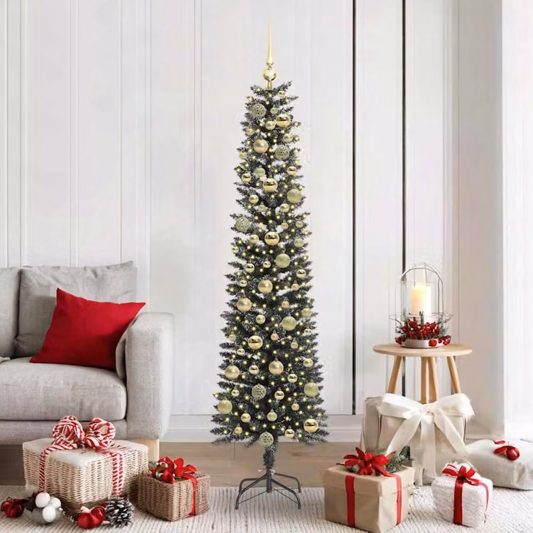 Maison Exclusive - Albero di Natale artificiale con 300 LED e supporto verde 180 cm