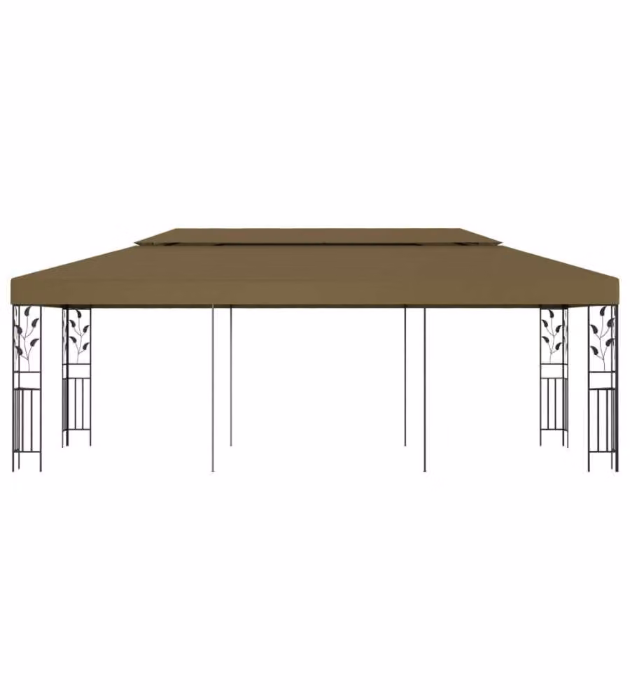 Gazebo 6x3 m Grigio Talpa 180 g/mq