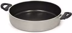 Tegame antiaderente in alluminio Piardinox Fireworks Grigio e Nero Diametro: 22 cm