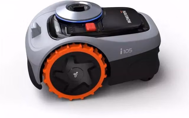Robot tagliaerba Navimow i105E grigio con mappatura assistita e copertura fino a 500mq senza cavo perimetrale
