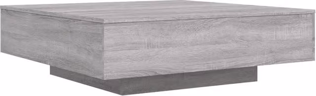 Tavolino salotto | Tavolino da caff¨¨ | Tavolino da Soggiorno Grigio Sonoma 100x100x31 cm Legno Multistrato
