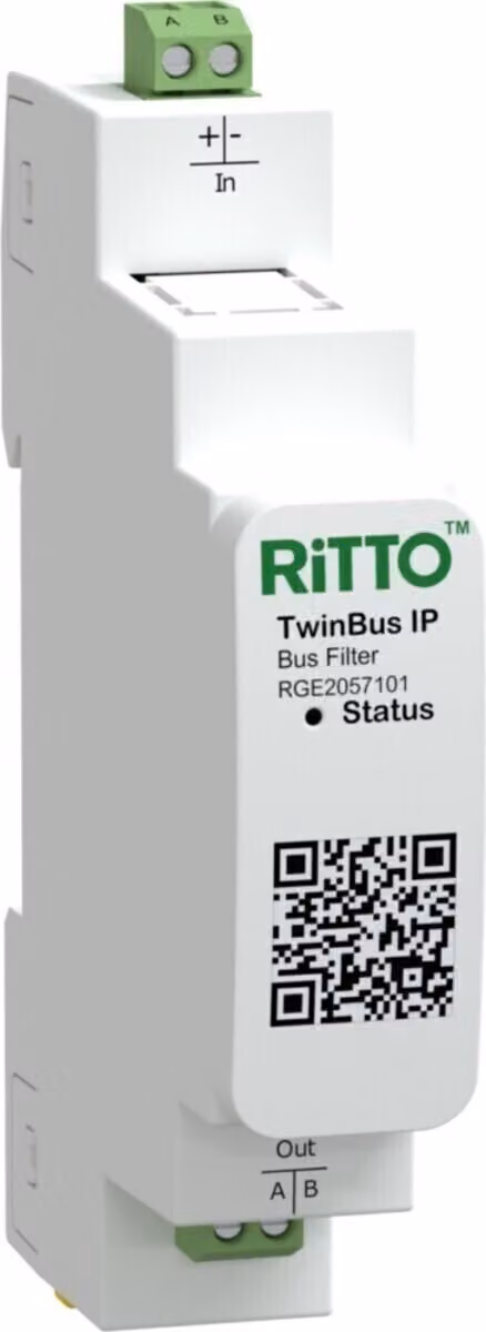 RITTO citofono aggiuntivo a 2 fili F=controllo/regolazione